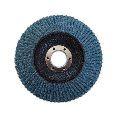 Josco 115mm 40 Grit Zirconia Flap Disc for Fast Grinding & Weld Removal