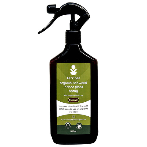 Tarkiner 375ml Organic Seaweed Indoor Plant Spray - Ready to Use, Safe for Vegetables