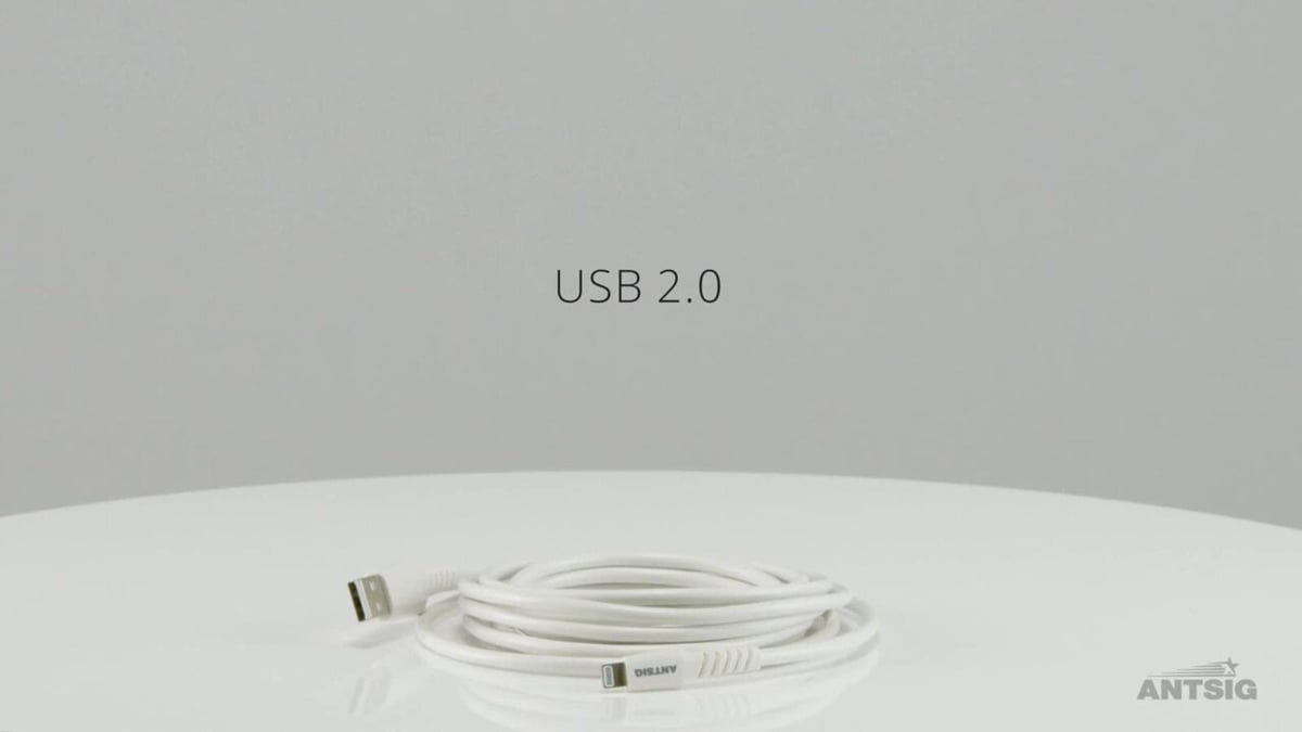 Antsig Lightning to USB-A Cable - 3m - Durable & Flexible Charging Cable - SuperSaverAU - view 4