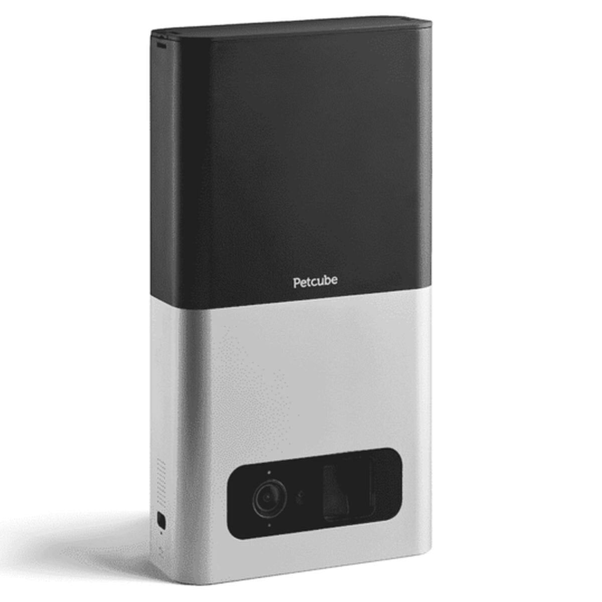 Petcube Bites pet camera with treat dispenser - 1080p HD, night vision, matte silver - 7042F