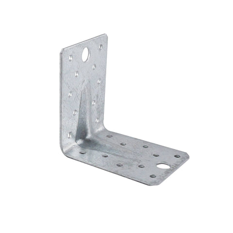 Carinya 90 x 90 x 65 x 2.5mm Galvanised Steel Reinforcing Bracket - 4 Pack