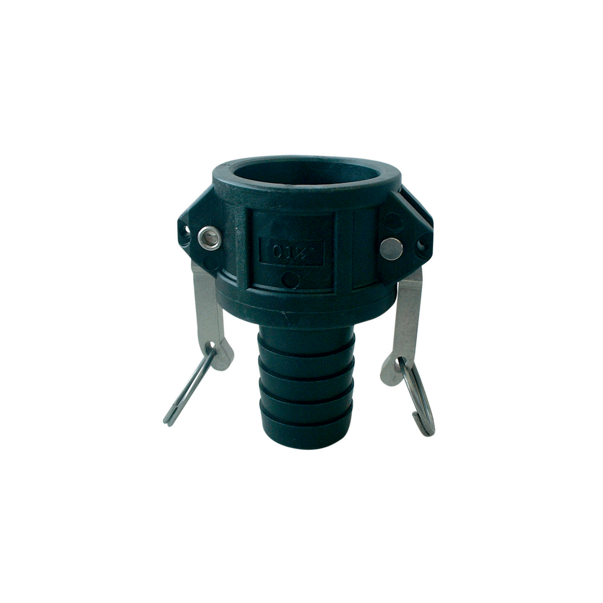 Philmac 1 Polypropylene Type C Camlock Fitting - 1" - Black - SuperSaverAU - view 1