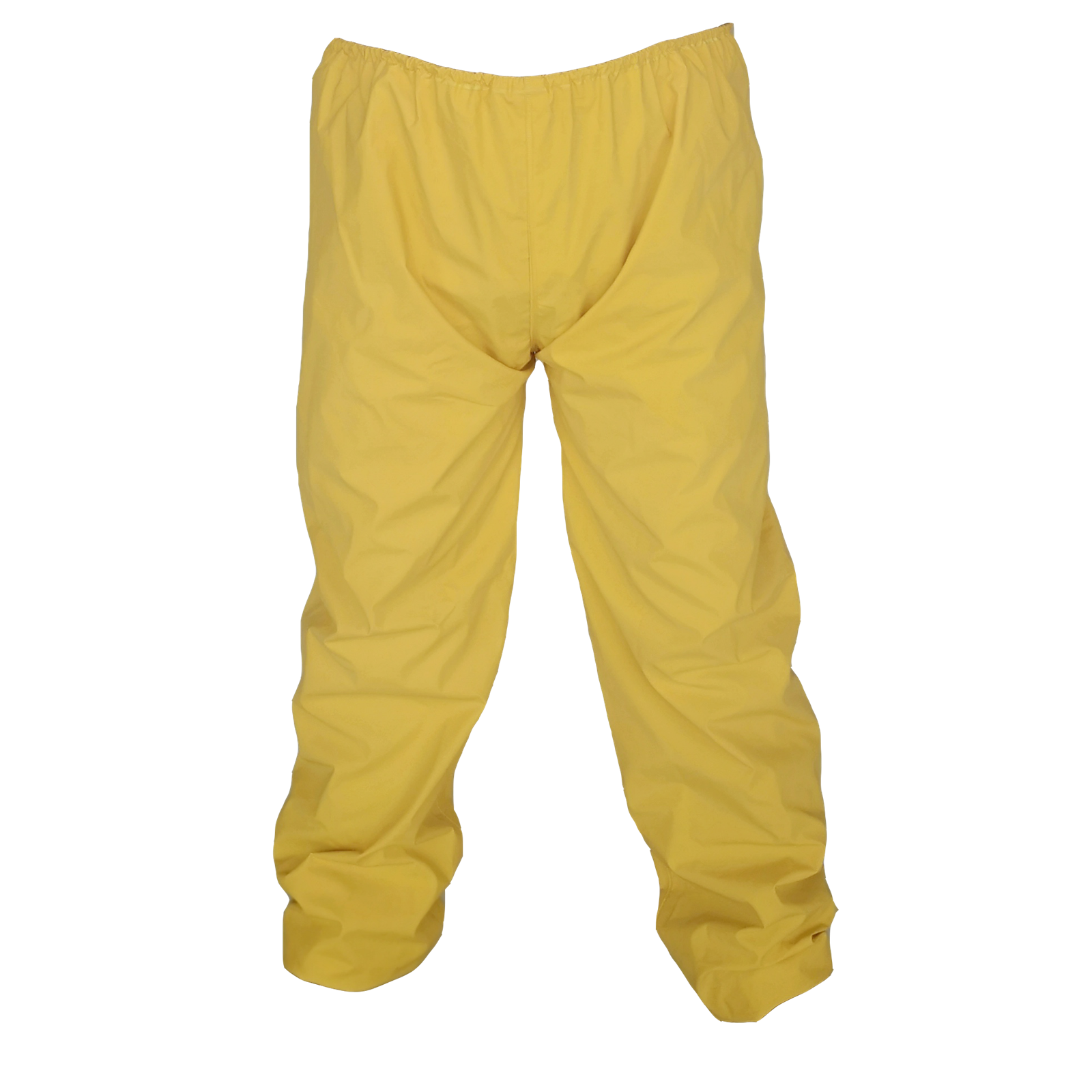 Gripwell 2XL Yellow PVC Wet Weather Trousers Elastic Waist