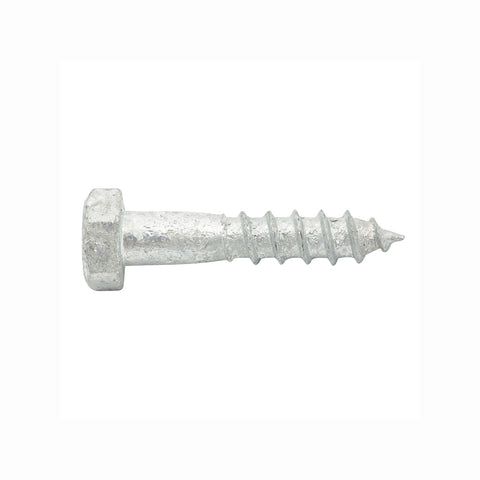 Zenith M8 x 40mm Hot Dipped Galvanised Hex Head Coach Screw - Each