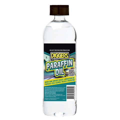 Diggers 1L Paraffin Oil, Clear Concentrated Hydrocarbon Oil, Indoor Outdoor