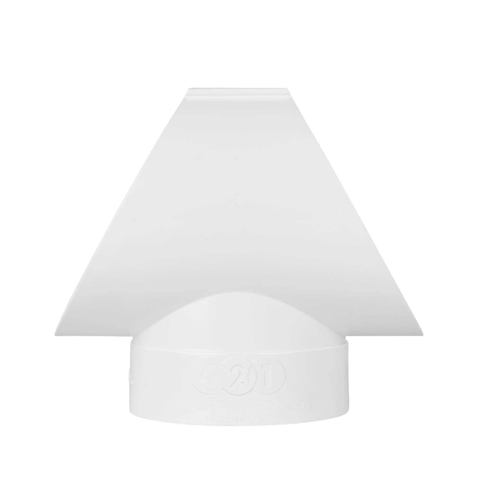Rain Harvesting 100 x 90mm Easy Tee Junction White Access Port