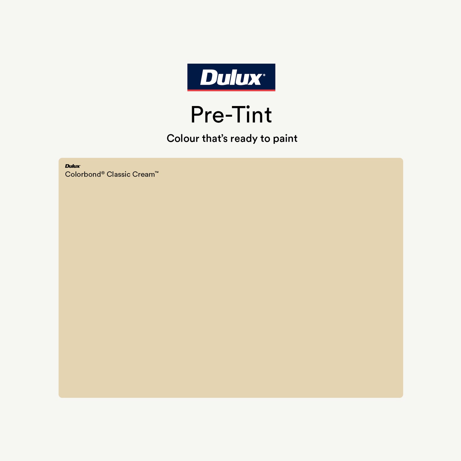 Dulux Weathershield 4L Classic Cream Low Sheen Exterior Paint