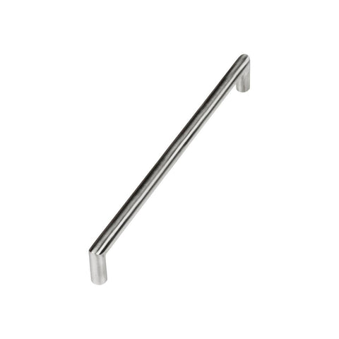Kaboodle Round Bar Handle 192mm Brushed Stainless Steel Durable Easy Install - SuperSaverAU - view 1