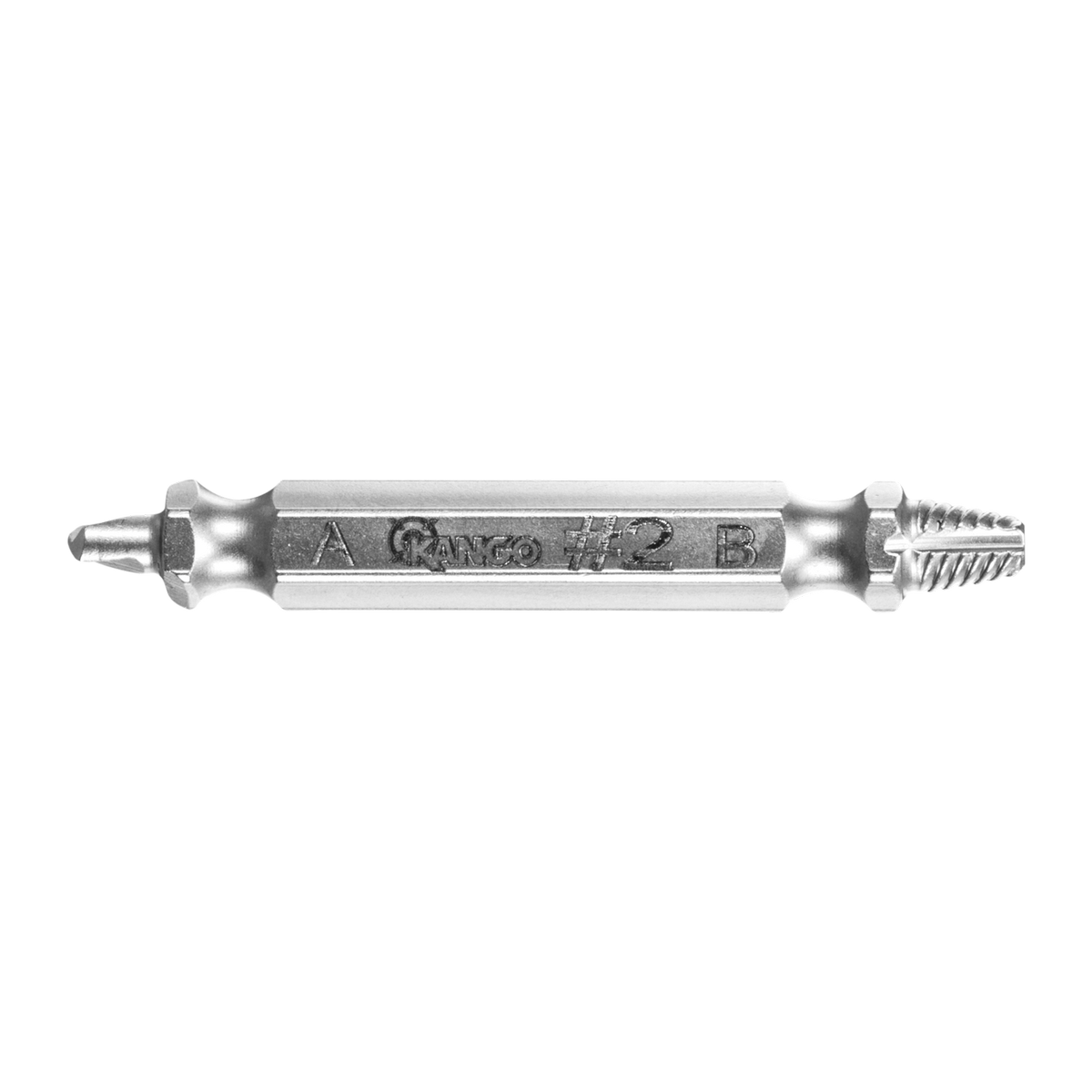 Kango Size #2 Screw Extractor - Double-Ended M2 Steel for 8G-10G Screws