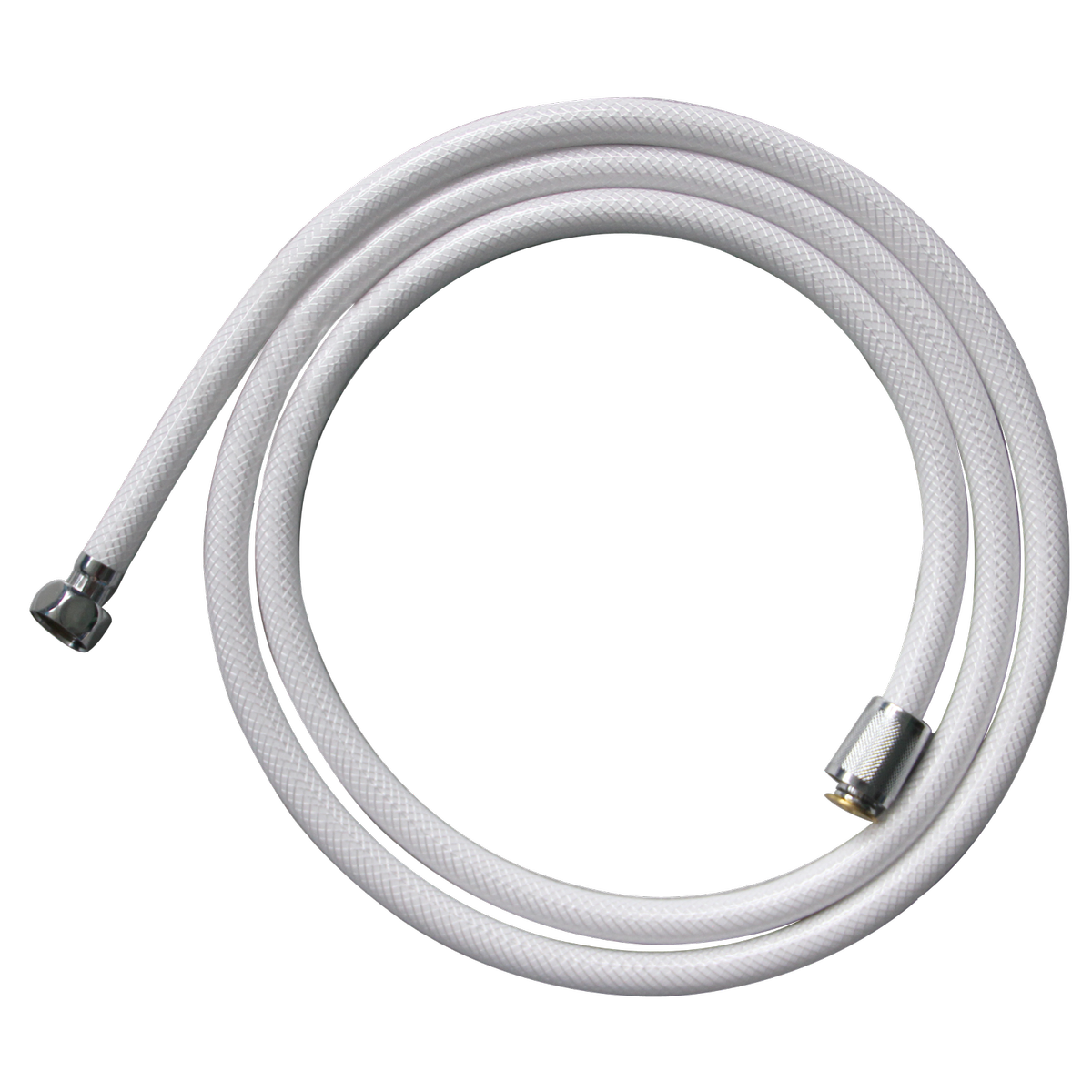 Kinetic 2m PVC Hand Shower Hose, Flexible Hot and Cold Compatible