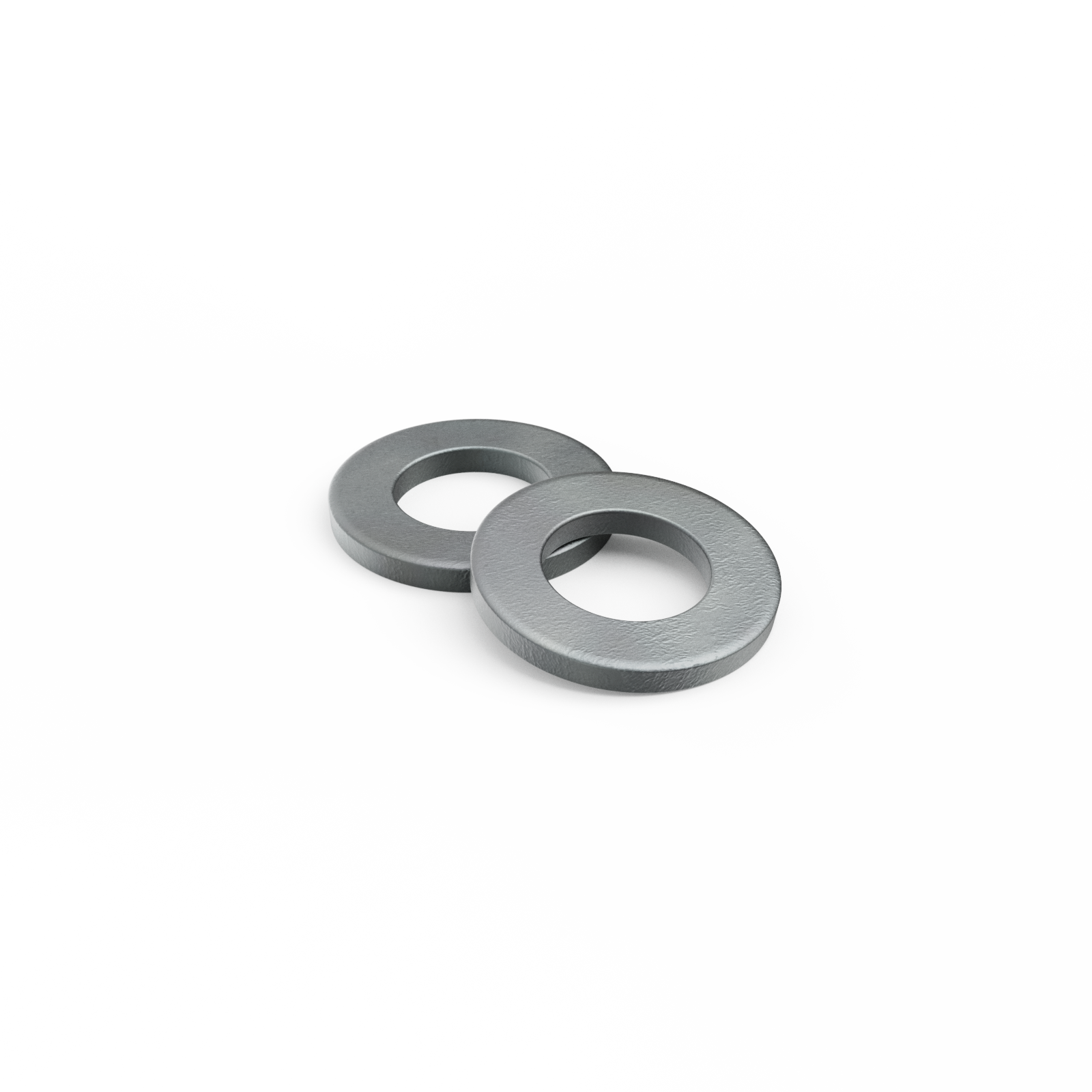 Zenith M12 Hot Dipped Galvanised Flat Round Washer - 4.6 Grade Steel, Each