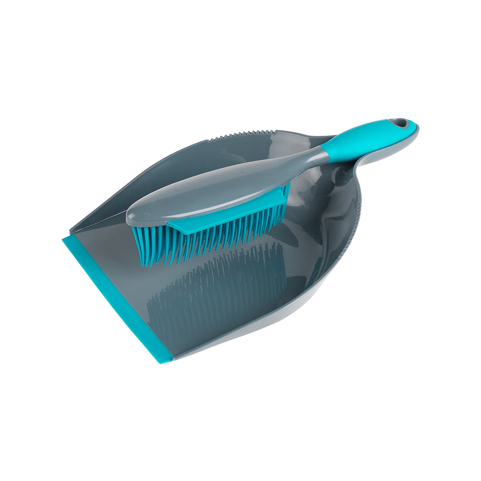Beldray Pet Plus Dustpan and Brush Set with Rubber Edge and Scraper Lip