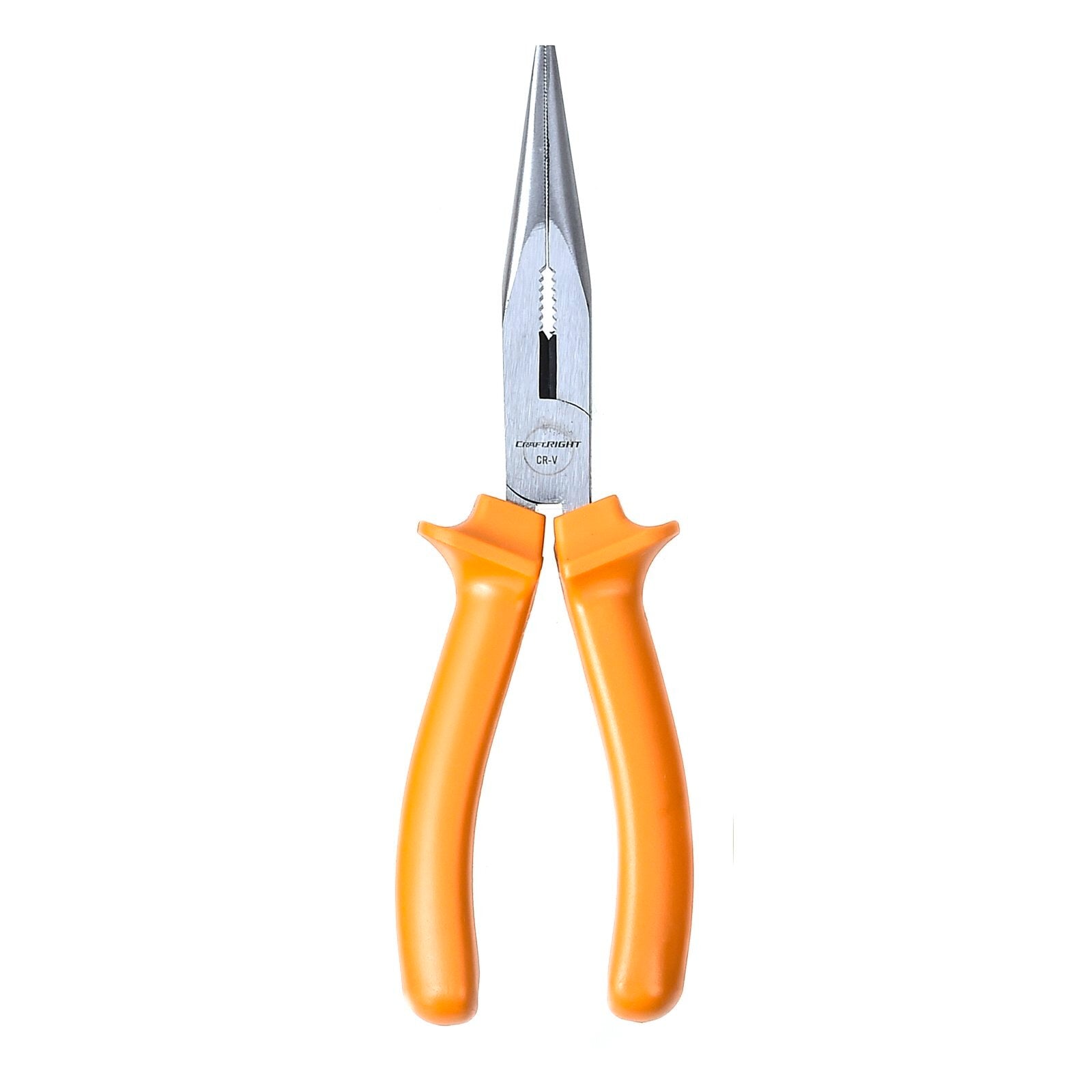 Craftright 210mm Long Nose Pliers CR-V Steel Orange