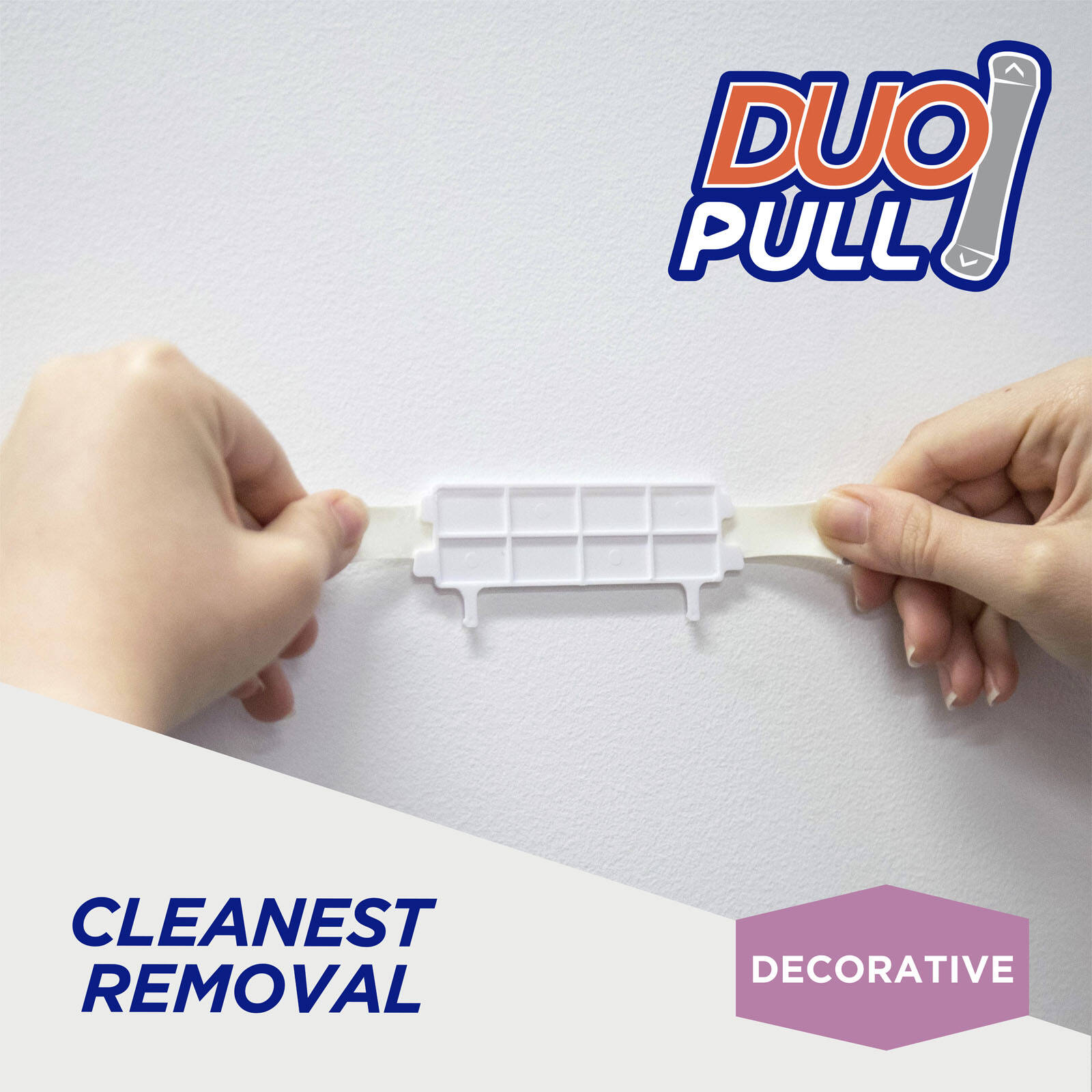 Permastik Removable Adhesive Key Rack 120mm Holds 1kg No Drilling