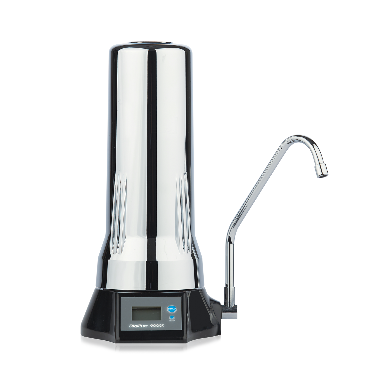Stefani DigiPure 9000s Chrome On-Tap Digital Water Filter with Diverter Valve
