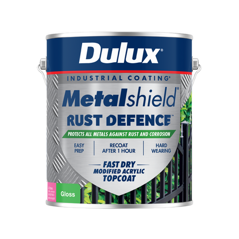 Dulux Metalshield Rust Defence 4L Extra Bright Base Gloss