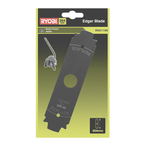 Ryobi 204mm Edger Blade - Replacement Blade - Hardened Steel - Double-Sided - SuperSaverAU - view 1