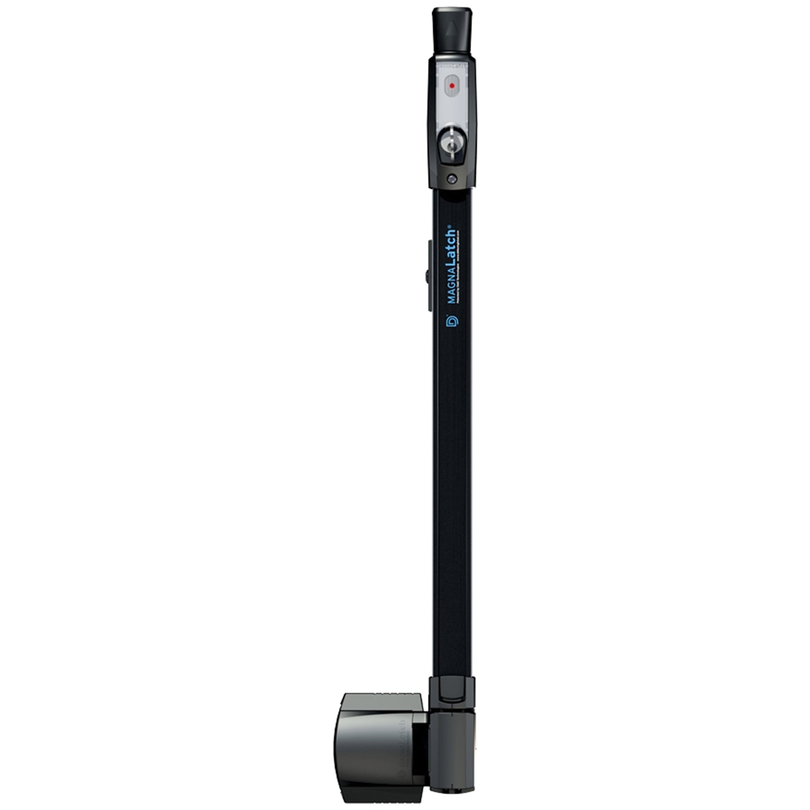 MagnaLatch Top Pull Series 3 Engineered Polymer Pool and Child Safety Gate Latch-Lock Black