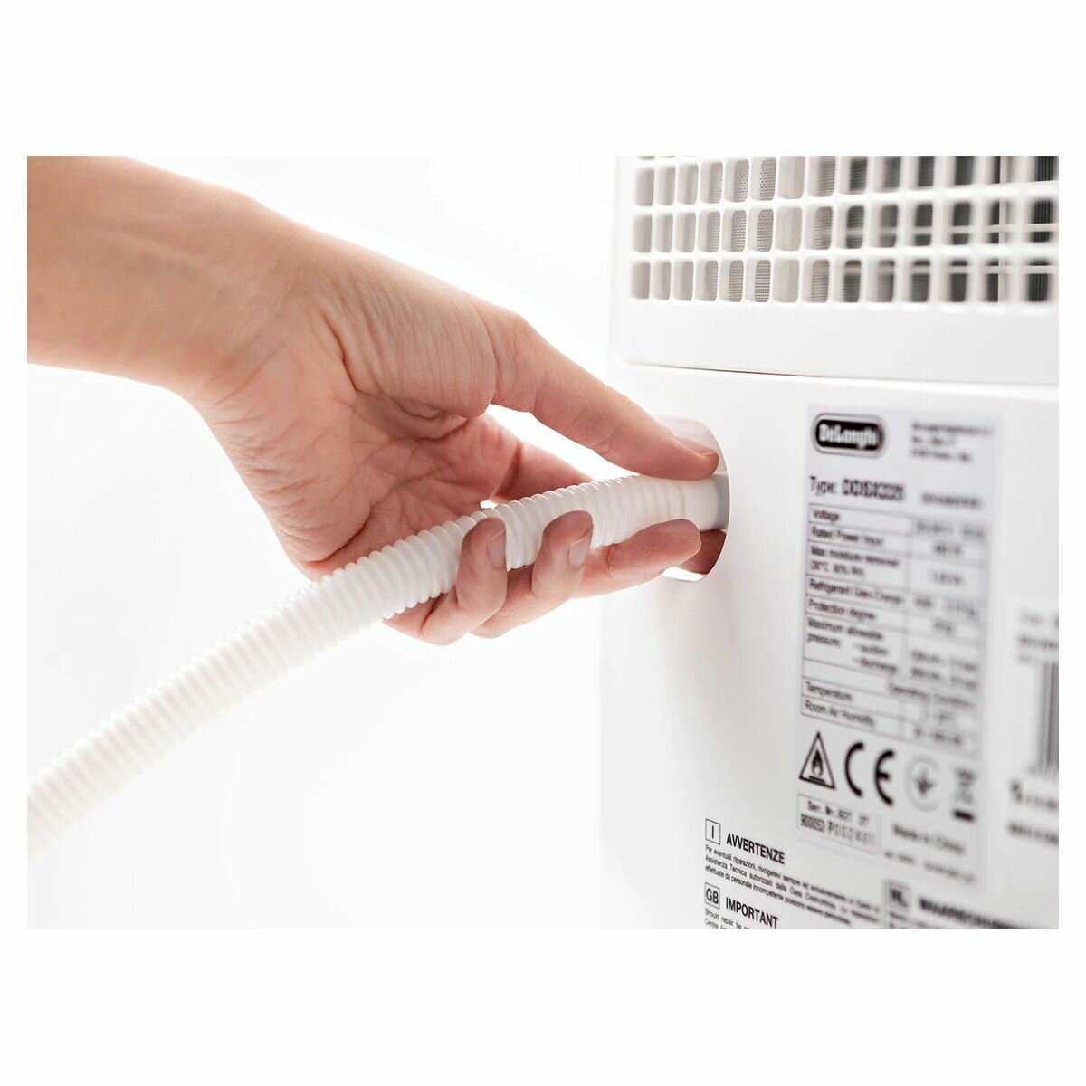 DeLonghi Tasciugo AriaDry Pure Air Purifier with Dehumidifier - 4-Action Filtration, Wi-Fi App - DDSX220WF