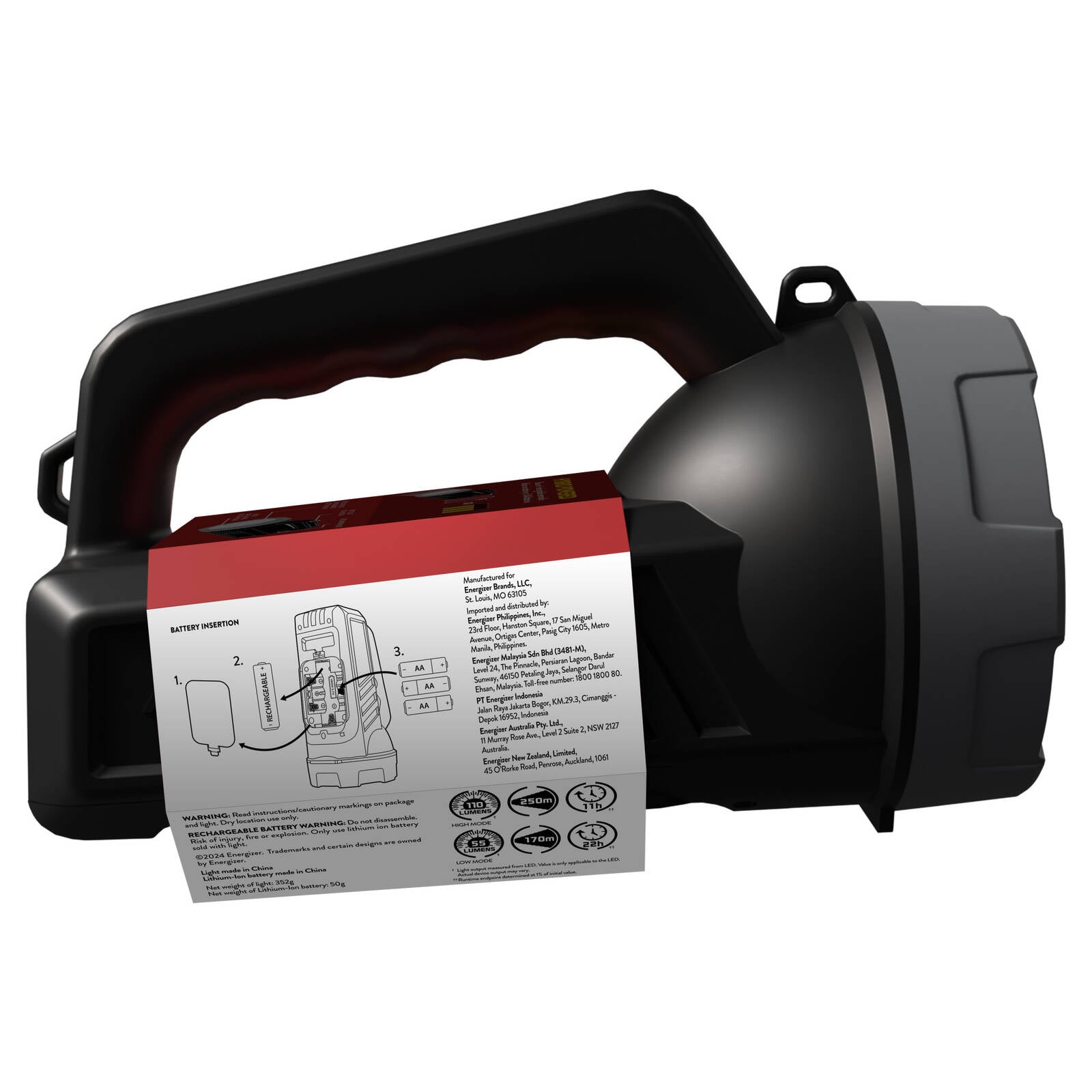 Eveready Hybrid Rechargeable Lantern 110 Lumen VPLNL8