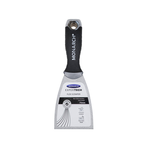 Monarch Expertech 75mm Stainless Steel Flex Scraper