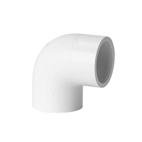 Holman 20mm 90° White PVC Elbow - Solvent Weld - Durable - Easy Install - SuperSaverAU - view 1