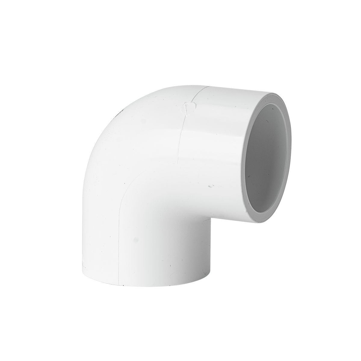 Holman 20mm 90 Degree PVC Elbow, Solvent Weld, White Pressure Pipe