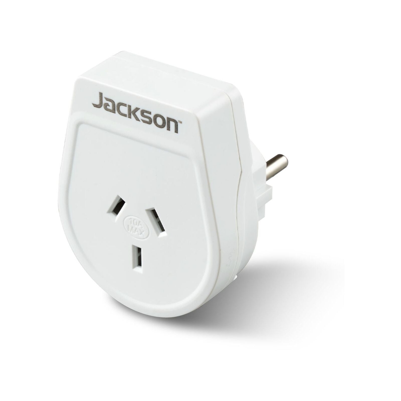 Jackson Europe, Bali & More Outbound Travel Adaptor PTA8810M - Single Outlet