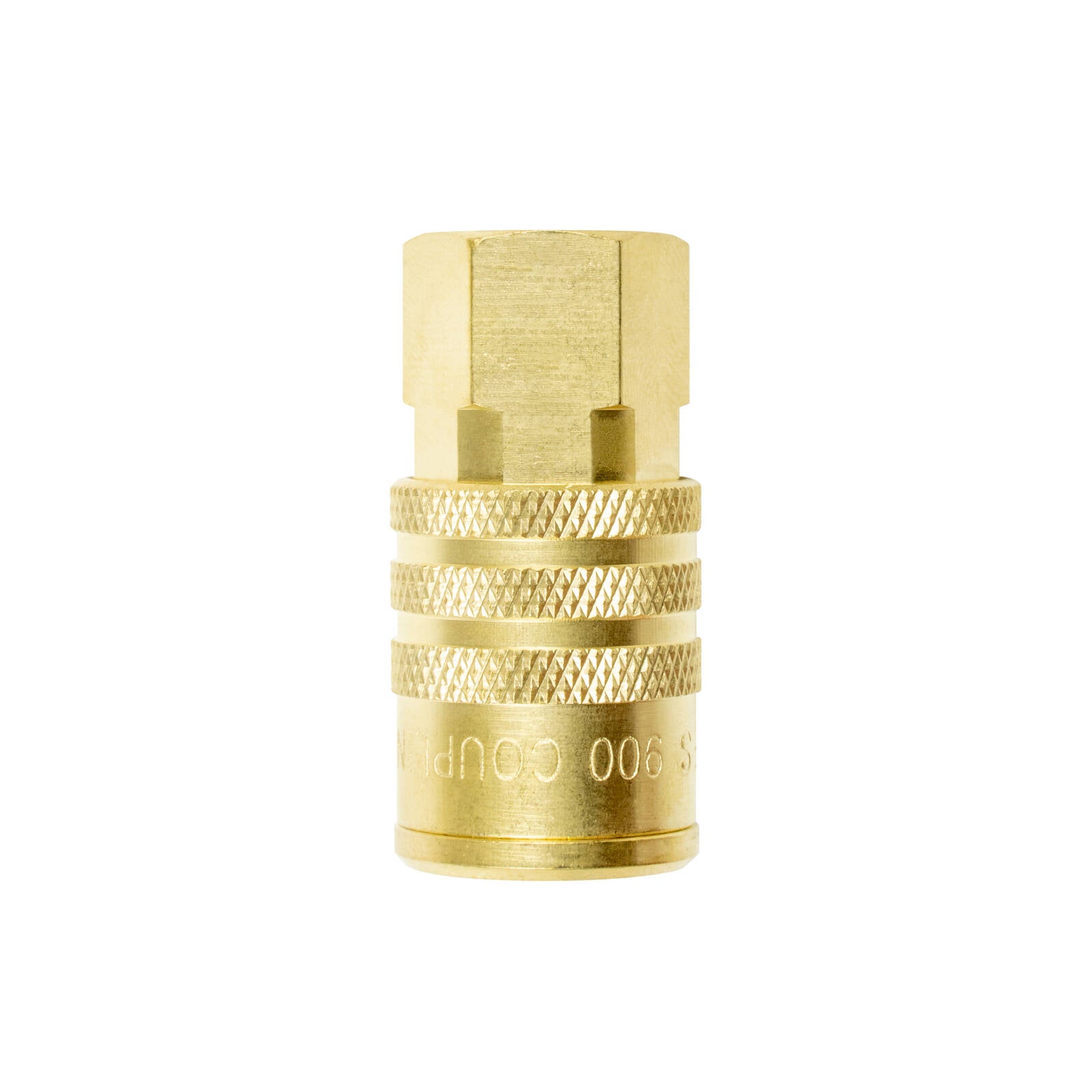 JFLEX 1/4" BSP Female Brass Coupling, Ryco Equivalent