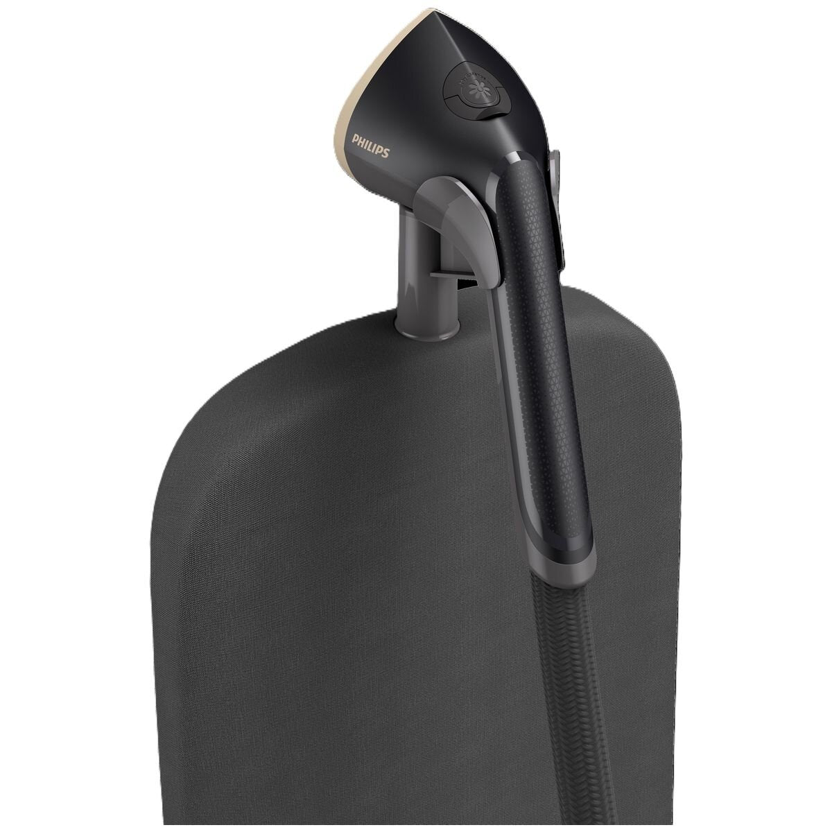 Philips 3000 Series stand garment steamer - 2000W, 2L tank, tilting StyleBoard, black - STE3170-80