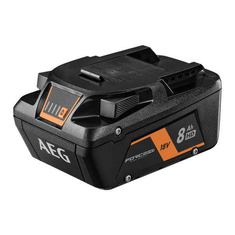 AEG 18V 8.0Ah FORCE HD Battery A18OB8 High-Density Cells