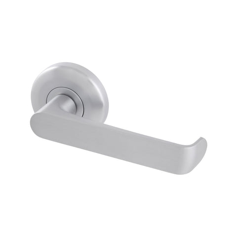 Gainsborough Neue Telo Brushed Satin Chrome Passage Lever Set