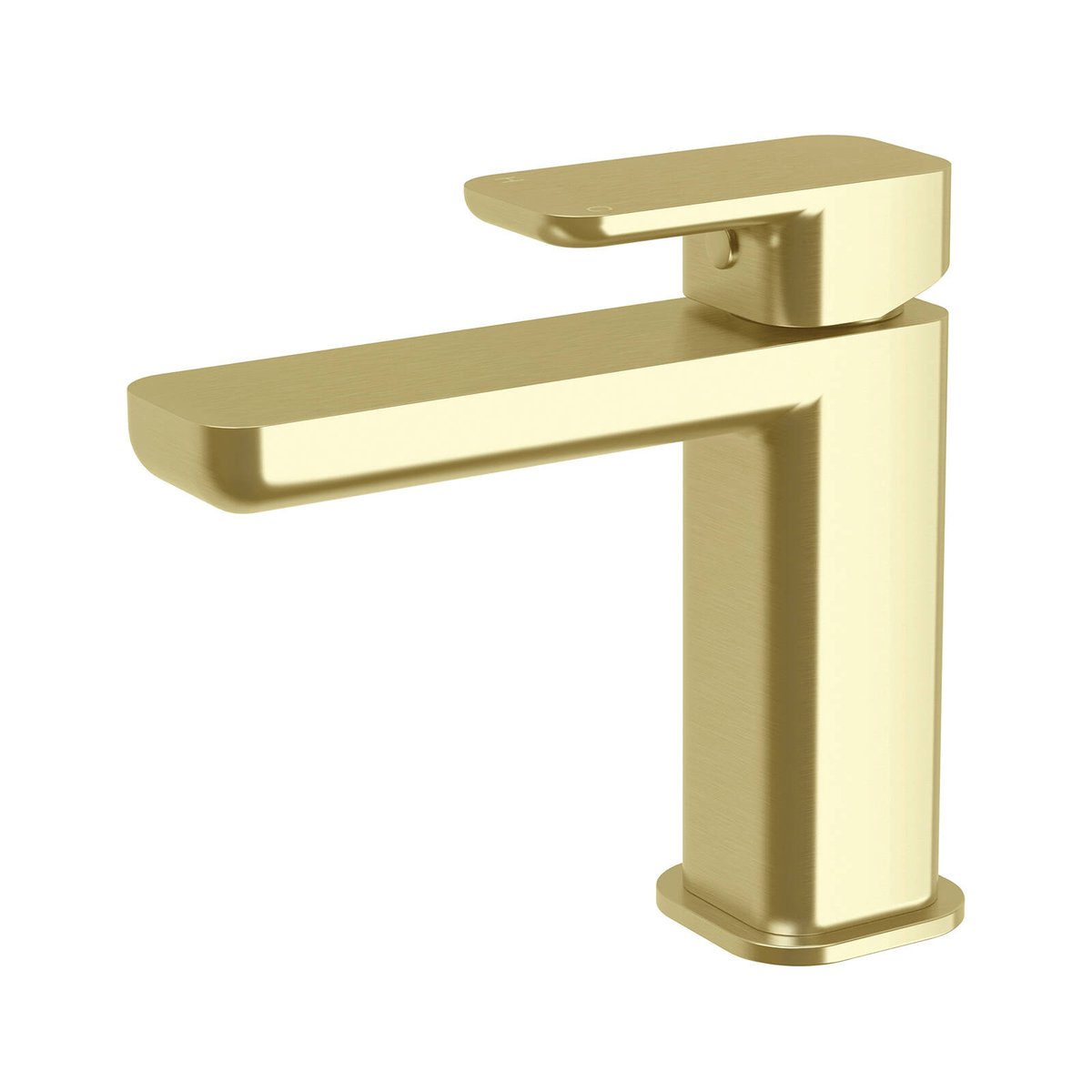 Mondella Overture Basin Mixer - Brushed Brass - Lead Free - 99mm Spout Height - SuperSaverAU - view 1