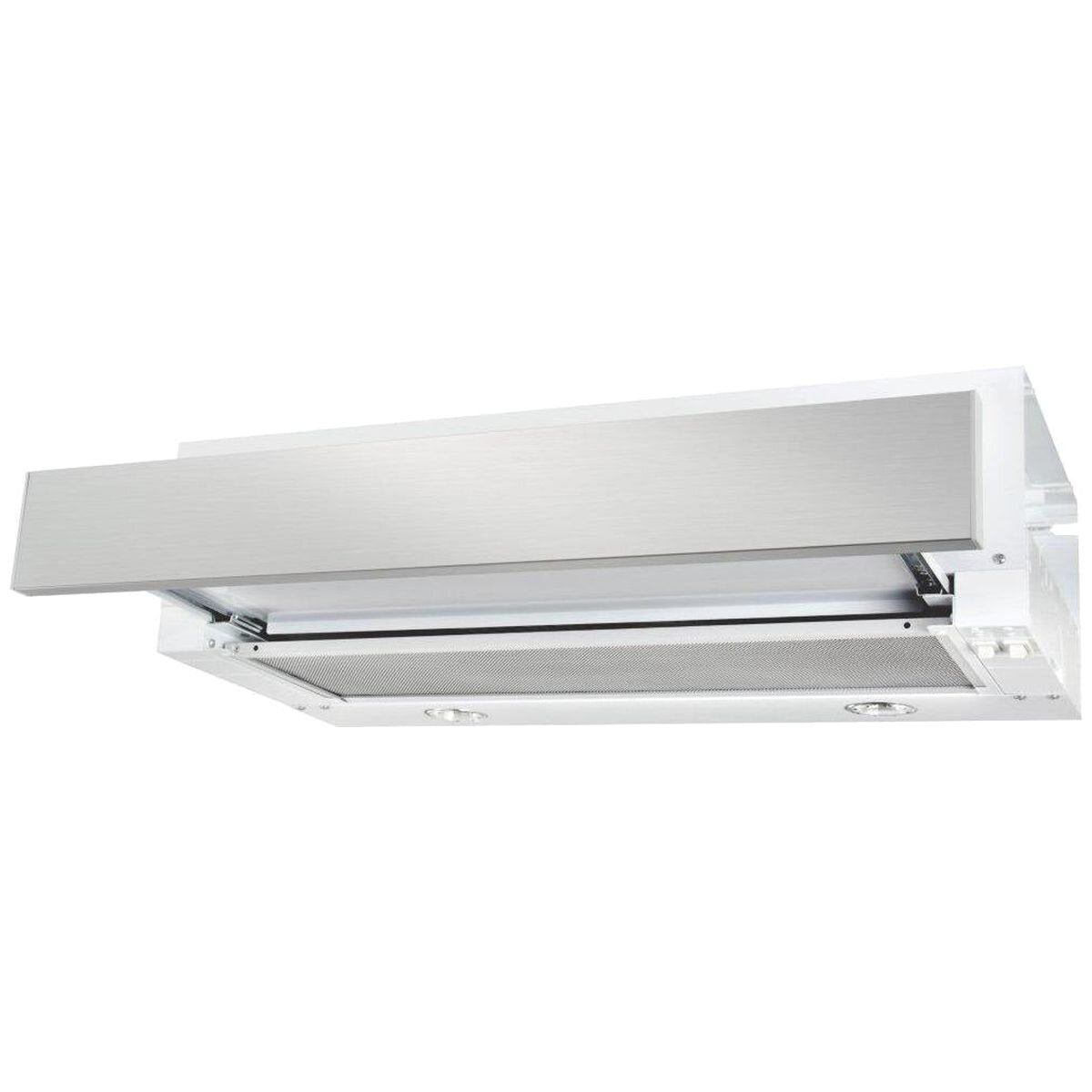 Robinhood 90cm Slideout Rangehood - Interchangeable Fascia Panels, 397m³/h Max - RO91SSWH80