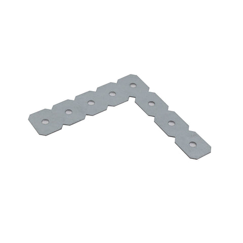 Carinya 100 x 100 x 25 x 1mm Galvanised Steel L-Shape Make-A-Bracket