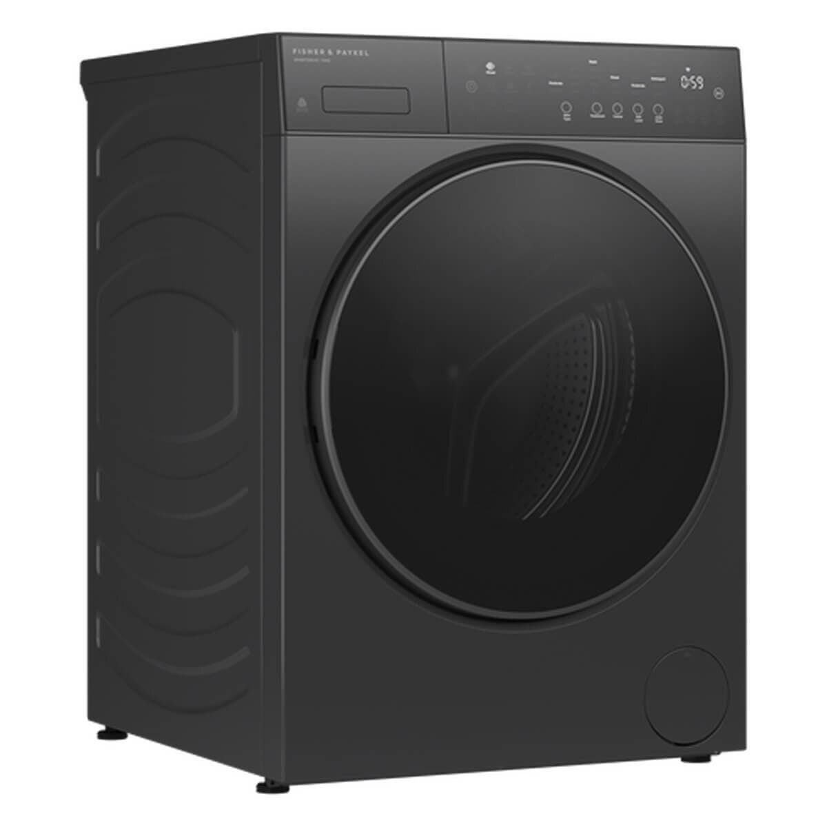 Fisher & Paykel Series 5 10kg Front Load Washer & 8kg Heat Pump Dryer - Graphite - WH1060PG5DH8060PG5