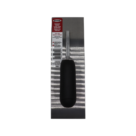 Hyde 300 x 100mm Carbon Steel Drywall Finishing Trowel