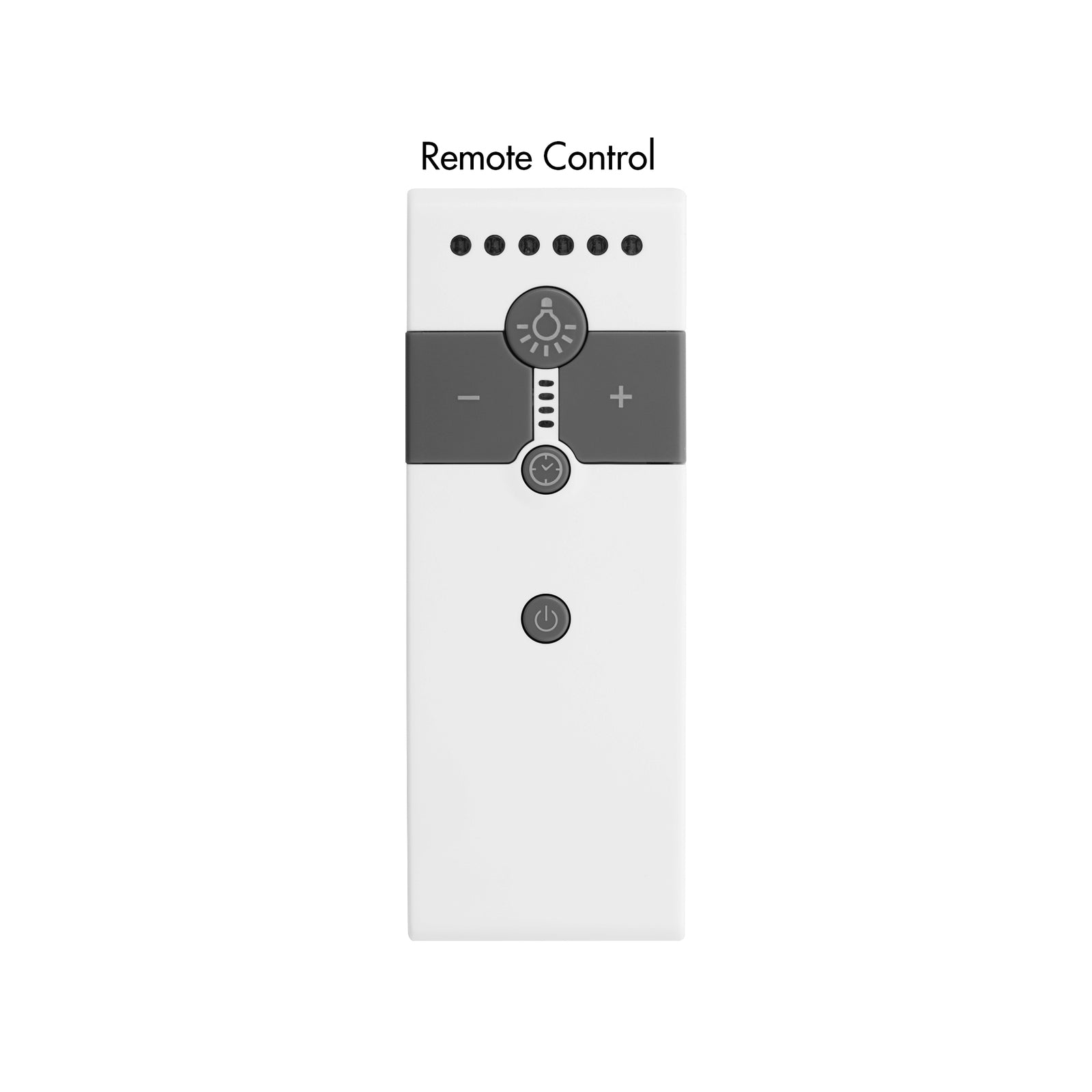 Arlec 130cm White Boston II 4 Blade Ceiling Fan - Remote, 6 Speed, 25W DC, DCF5241