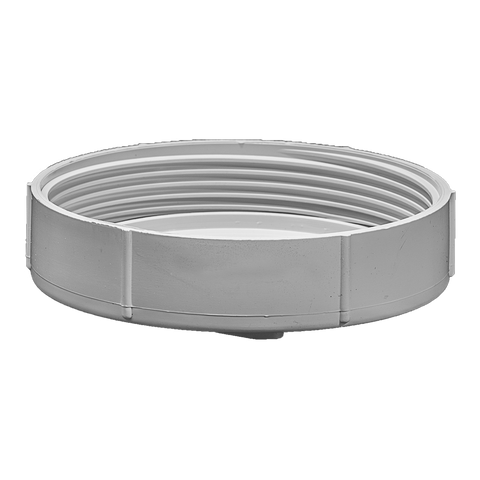 Holman 100mm PVC DWV Threaded Access Cap - Grey - Durable - Easy Install - SuperSaverAU - view 1