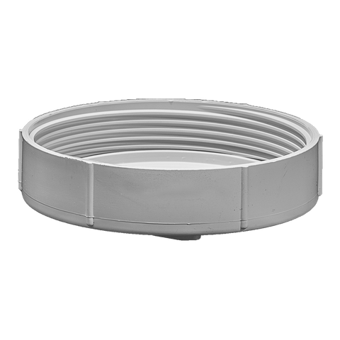 Holman 100mm PVC DWV Threaded Access Cap Grey Underground Rated