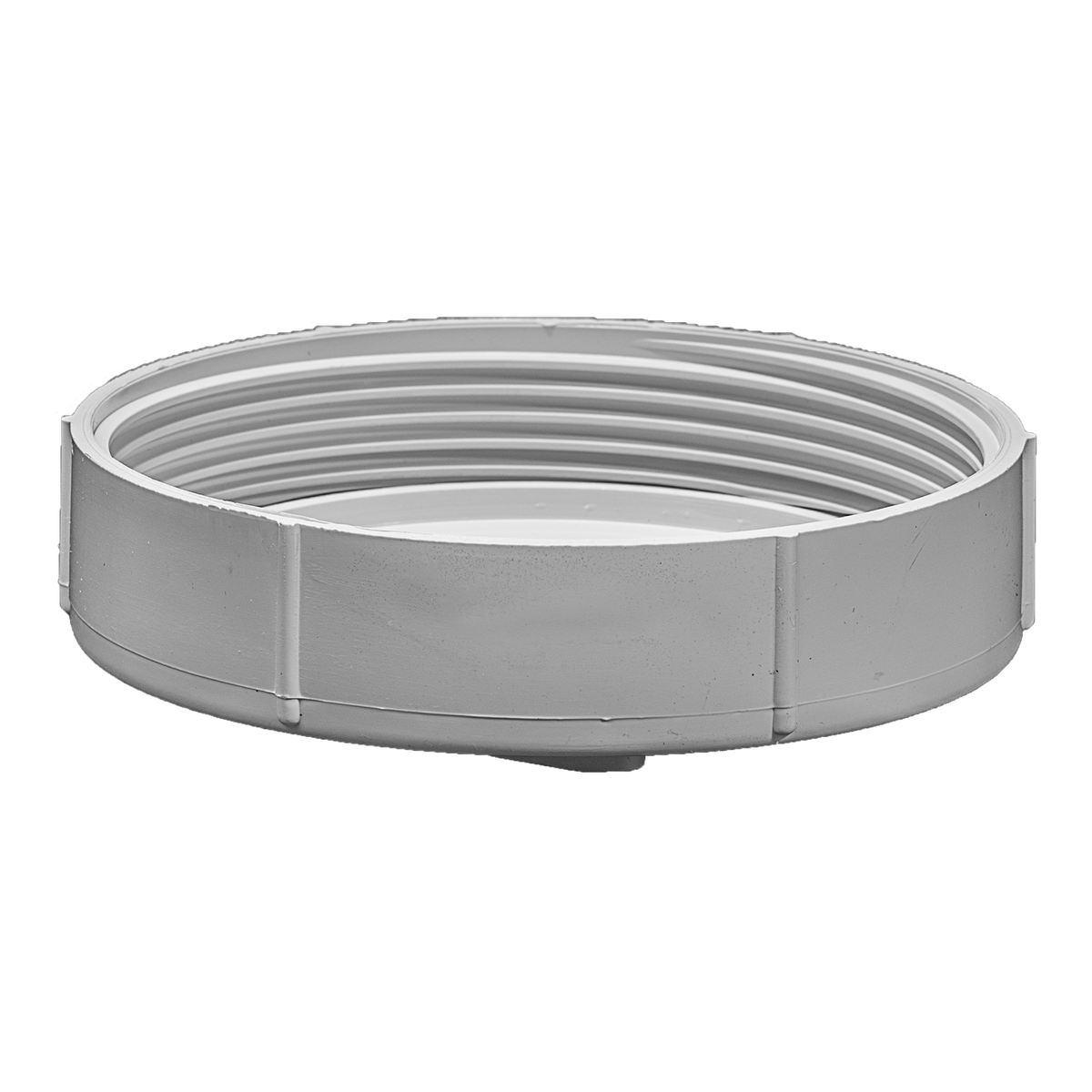 Holman 100mm PVC DWV Threaded Access Cap Grey Underground Rated