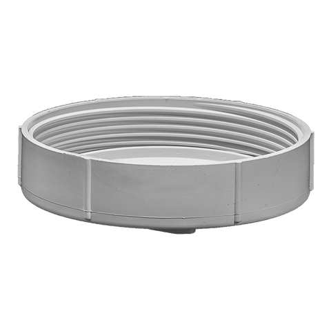 Holman 100mm PVC DWV Threaded Access Cap Grey Underground Rated