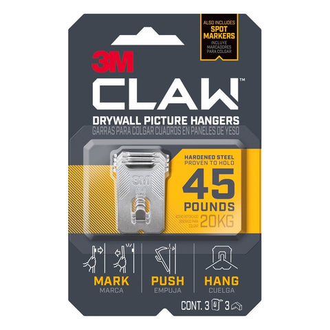 3M Claw Picture Hanger - 3 Pack - SuperSaverAU - view 1
