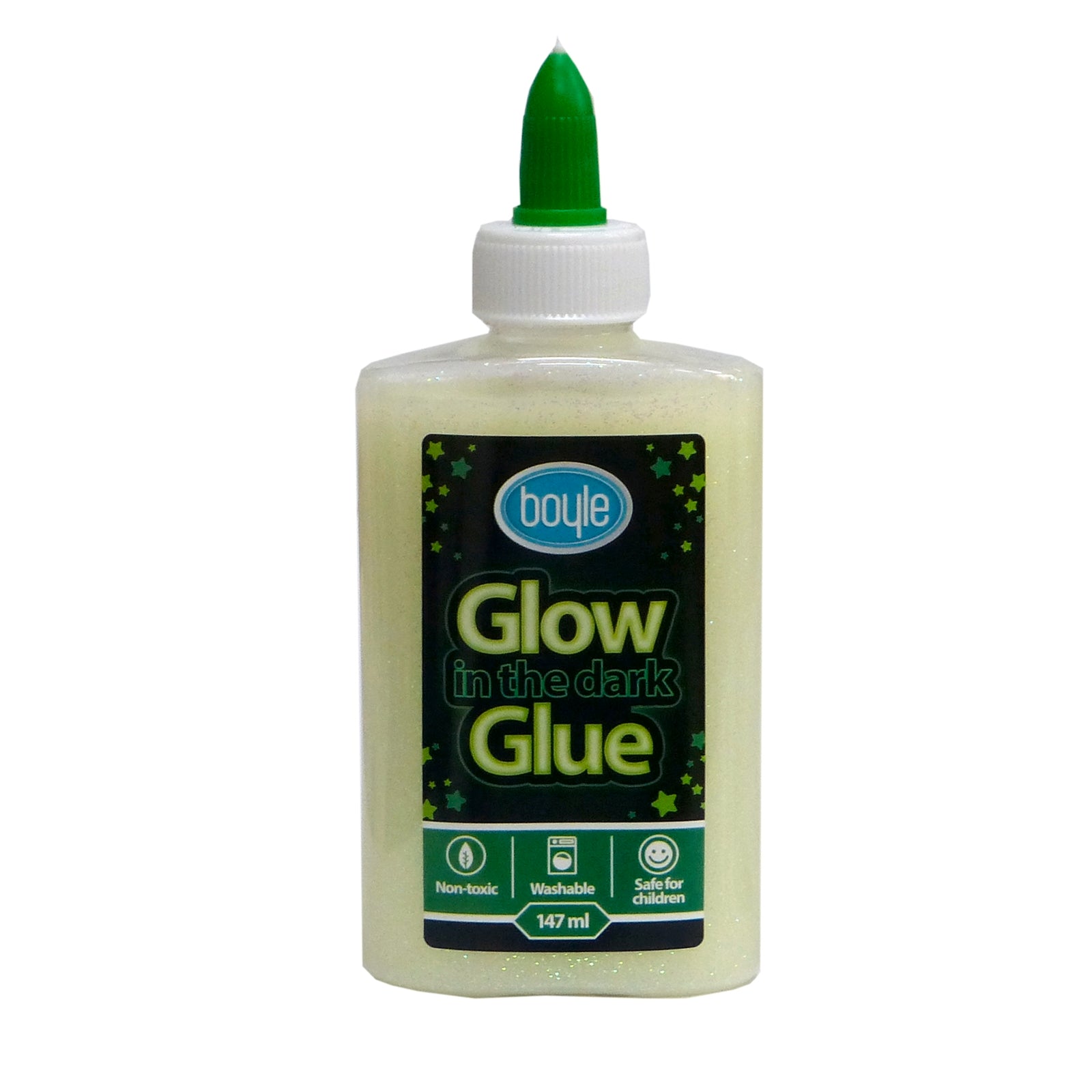Boyle 147ml Glow In The Dark Adhesive Craft Glue