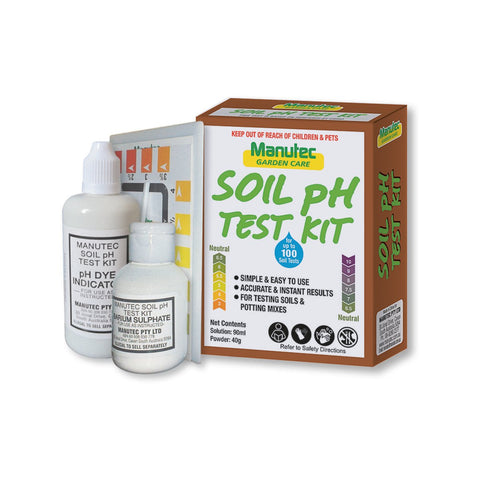 Manutec Soil pH Test Kit - 105mm - Indicator Liquid - Accurate Testing - SuperSaverAU - view 1