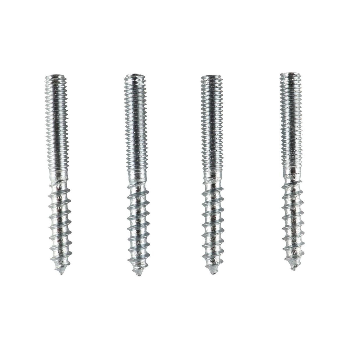 Everhang Hanger Bolt M6 x 48mm Zinc Plated 4 Pack Durable Fasteners - SuperSaverAU - view 1