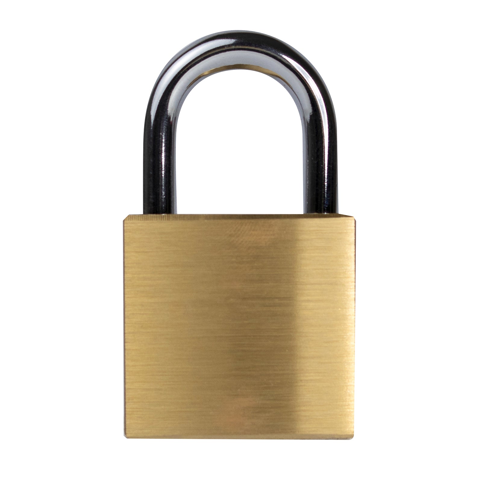 Lockwood 30mm Solid Brass General Purpose Padlock, 4 Pack, Double Locking