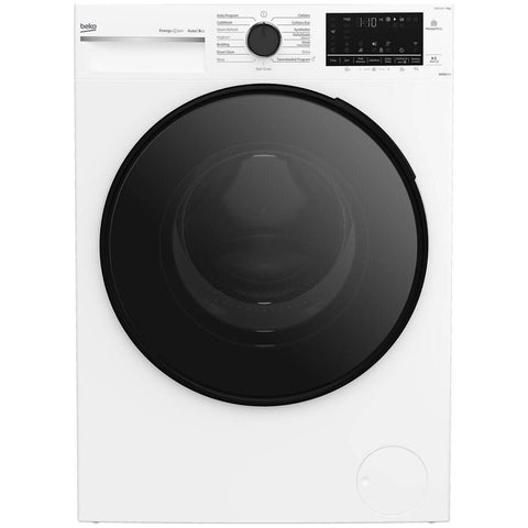 Beko 9kg Front Load Washing Machine - White, AutoDose, SteamCure, ColdWash, HomeWhiz - BFLB903ADW1