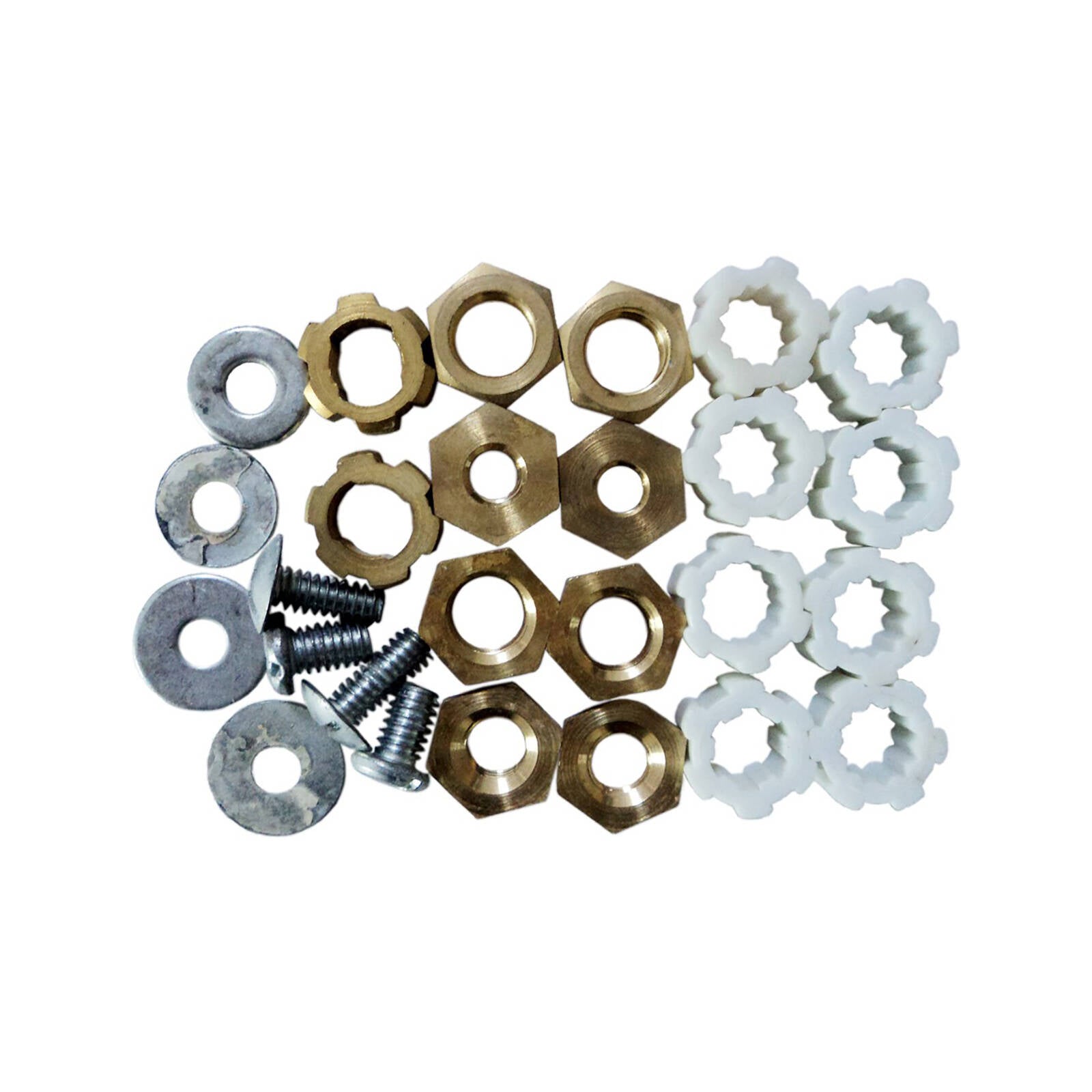 Shaw & Mason Universal Fixing Kit - Brass and PVC