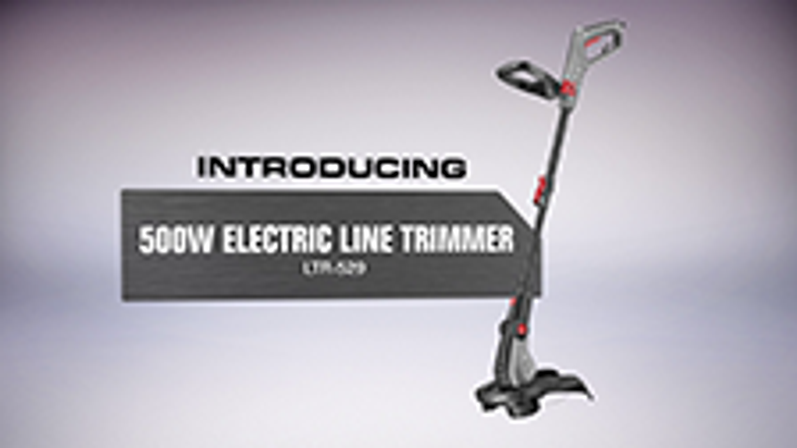 Ozito 500W 290mm Corded Line Trimmer, Telescopic Shaft, Auto Line Feed LTR-529